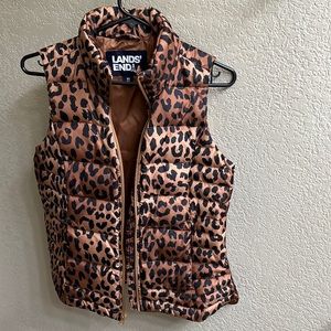 Vest. Animal Print